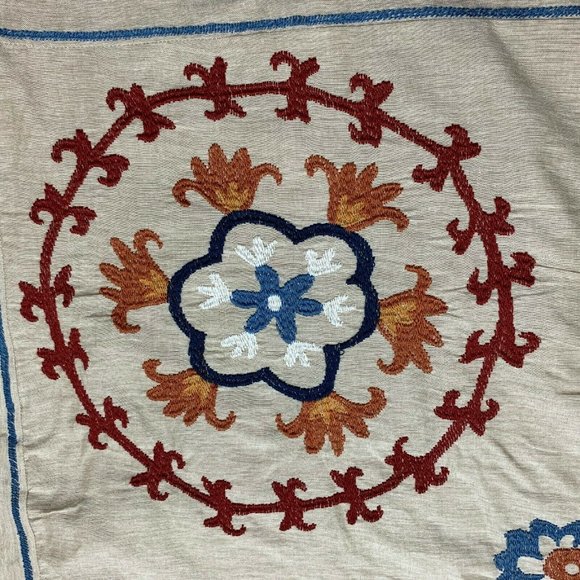 Embroidered Duvet Cover and 1 Sham NWT - Picture 10 of 12